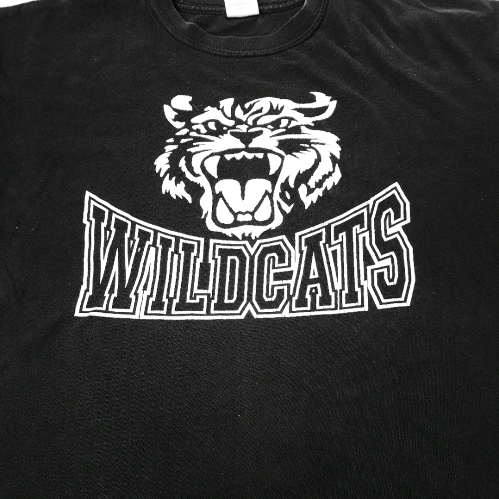 Vintage Wildcats Cotton T-shirt XL